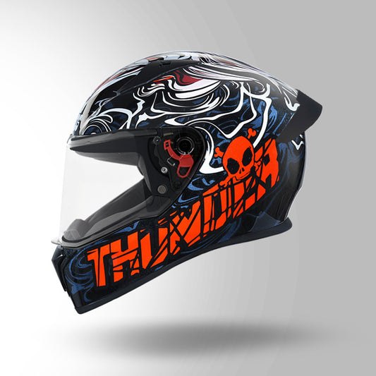 THUNDER D9 DECOR BLACK & RED WITH SPOILER