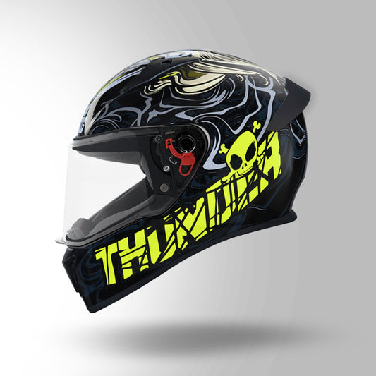 THUNDER D9 DECOR BLACK & YELLOW WITH SPOILER