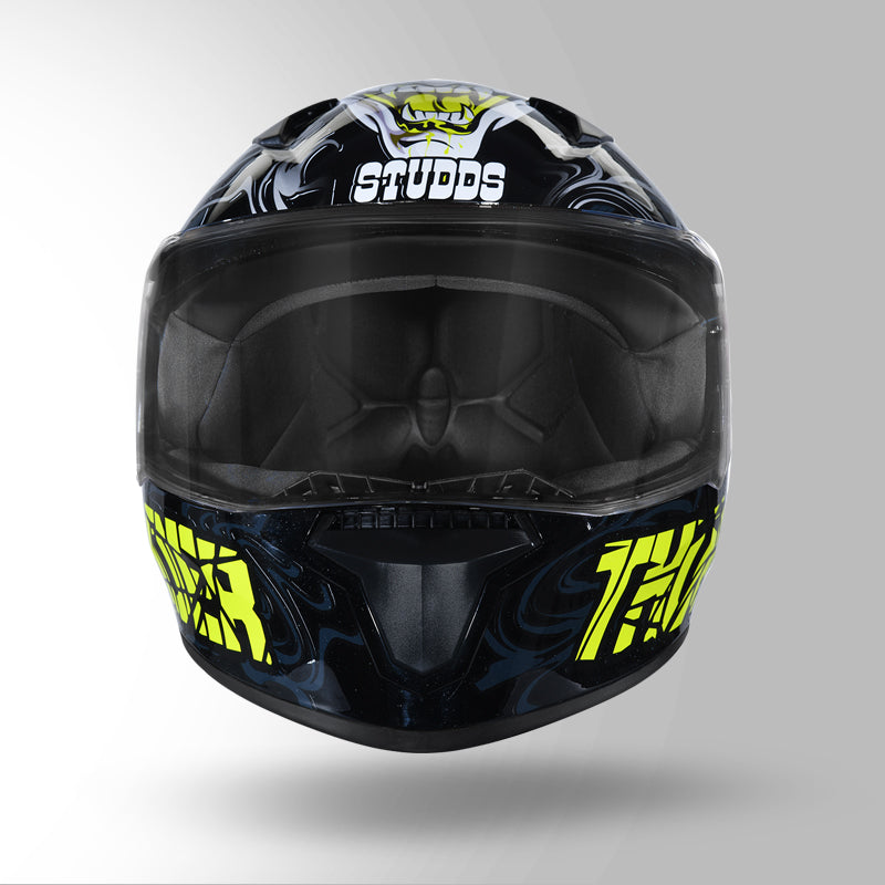 THUNDER D9 DECOR BLACK & YELLOW WITH SPOILER