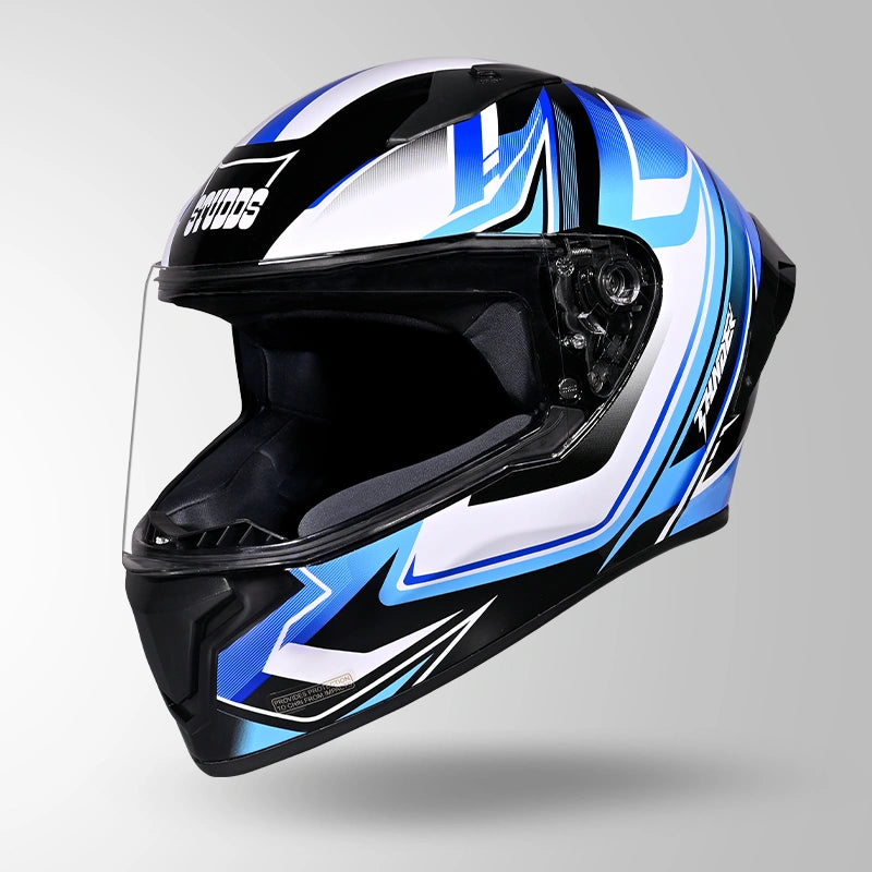 THUNDER D9 FLASH DECOR BLACK & BLUE