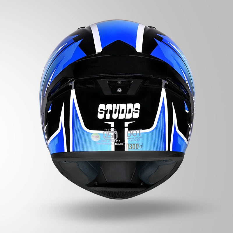 THUNDER D9 FLASH DECOR BLACK & BLUE