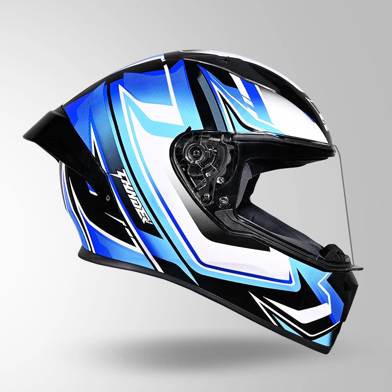 THUNDER D9 FLASH DECOR BLACK & BLUE
