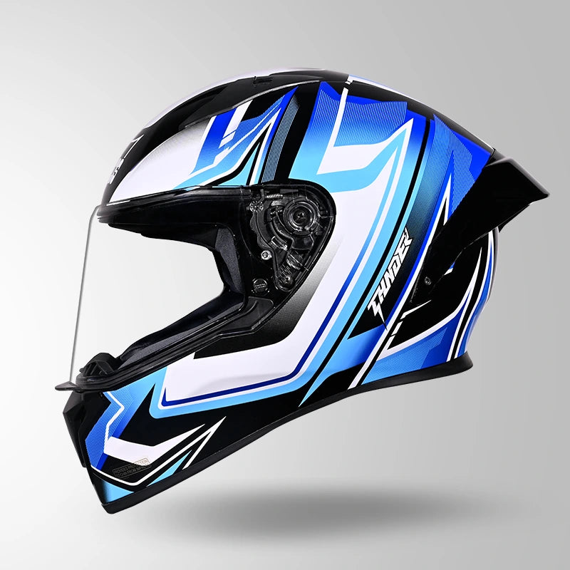 THUNDER D9 FLASH DECOR BLACK & BLUE