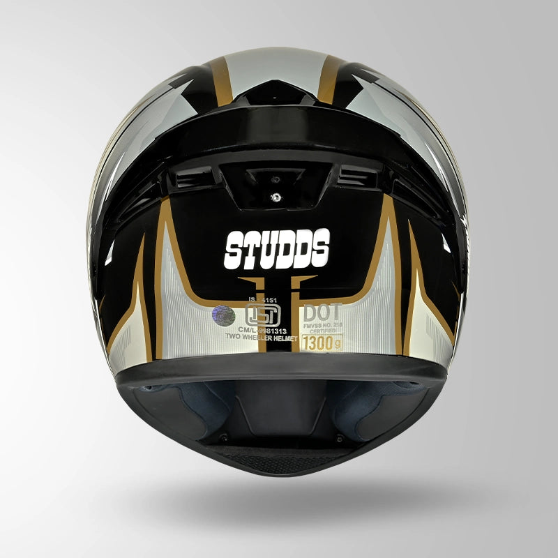 THUNDER D9 FLASH DECOR BLACK & GOLDEN