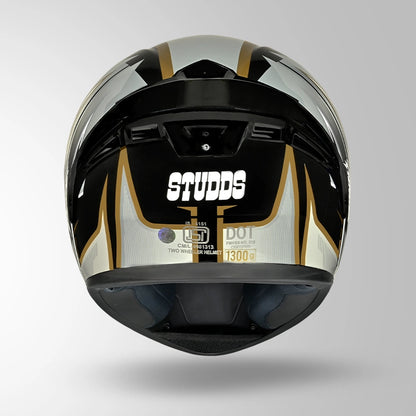 THUNDER D9 FLASH DECOR BLACK & GOLDEN