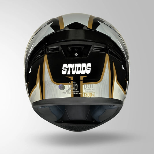 THUNDER D9 FLASH DECOR BLACK & GOLDEN