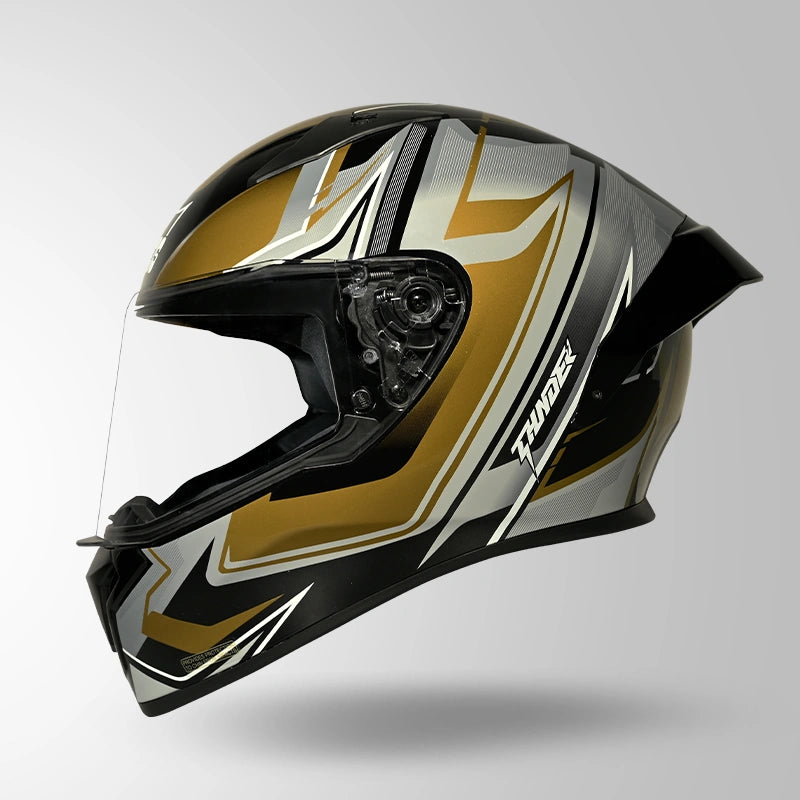THUNDER D9 FLASH DECOR BLACK & GOLDEN