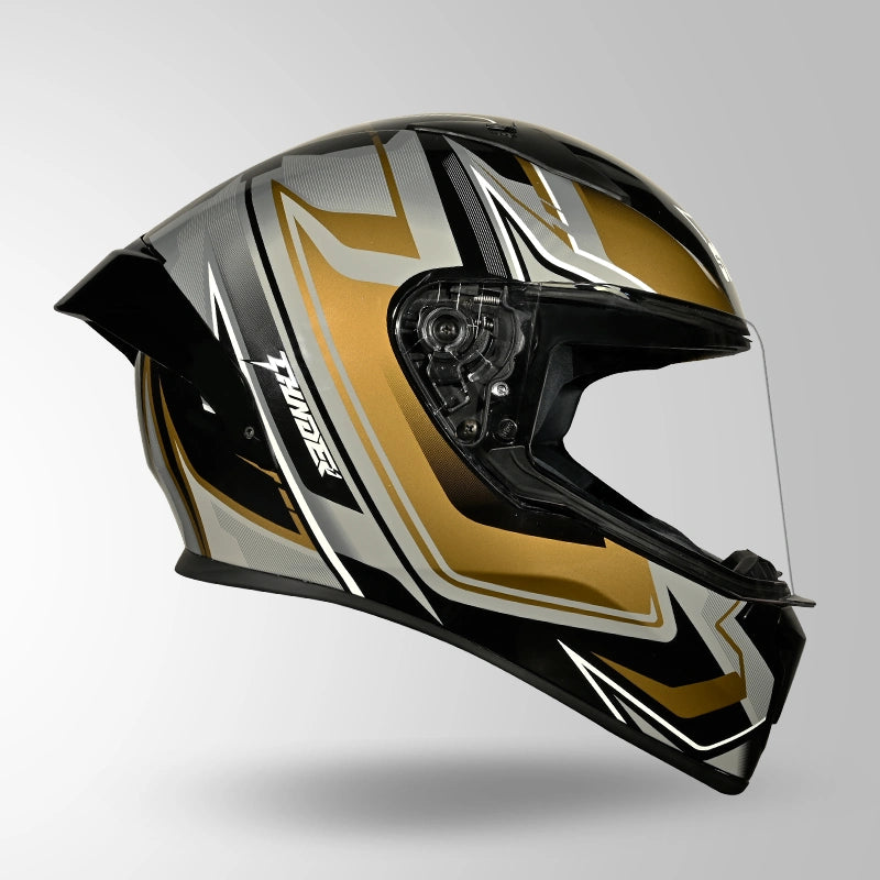 THUNDER D9 FLASH DECOR BLACK & GOLDEN