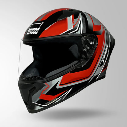 THUNDER D9 FLASH DECOR BLACK & RED