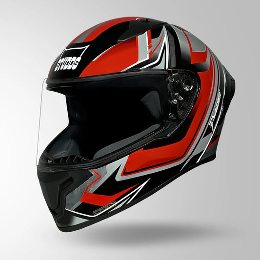 THUNDER D9 FLASH DECOR BLACK & RED