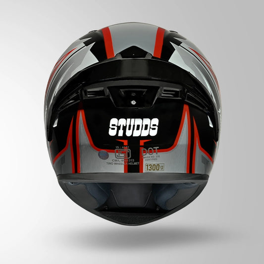 THUNDER D9 FLASH DECOR BLACK & RED