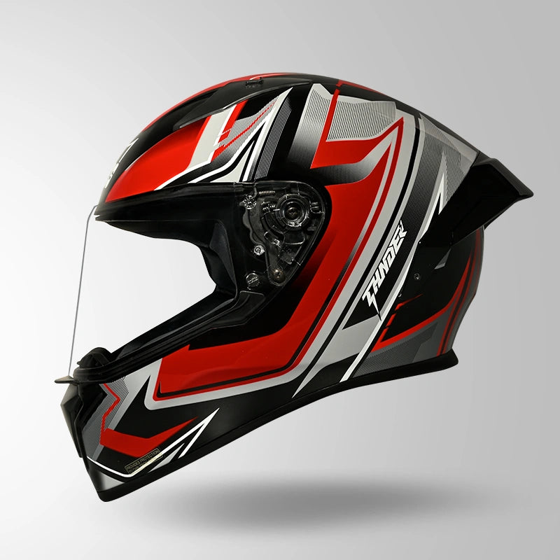THUNDER D9 FLASH DECOR BLACK & RED