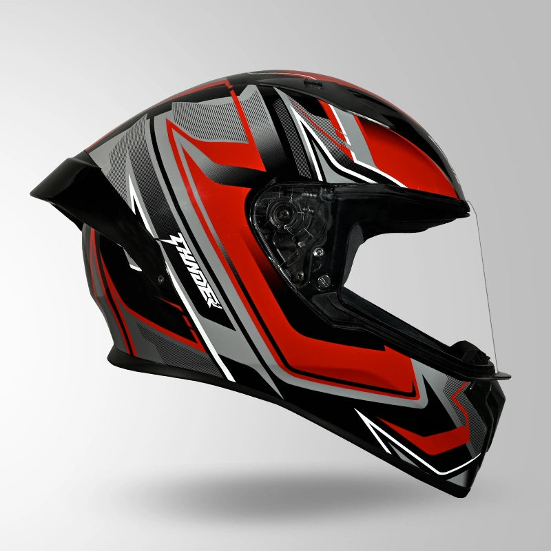 THUNDER D9 FLASH DECOR BLACK & RED
