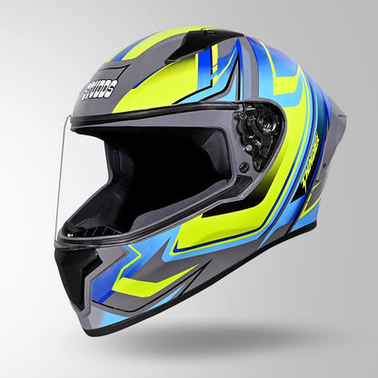 THUNDER D9 FLASH DECOR GREY & BLUE