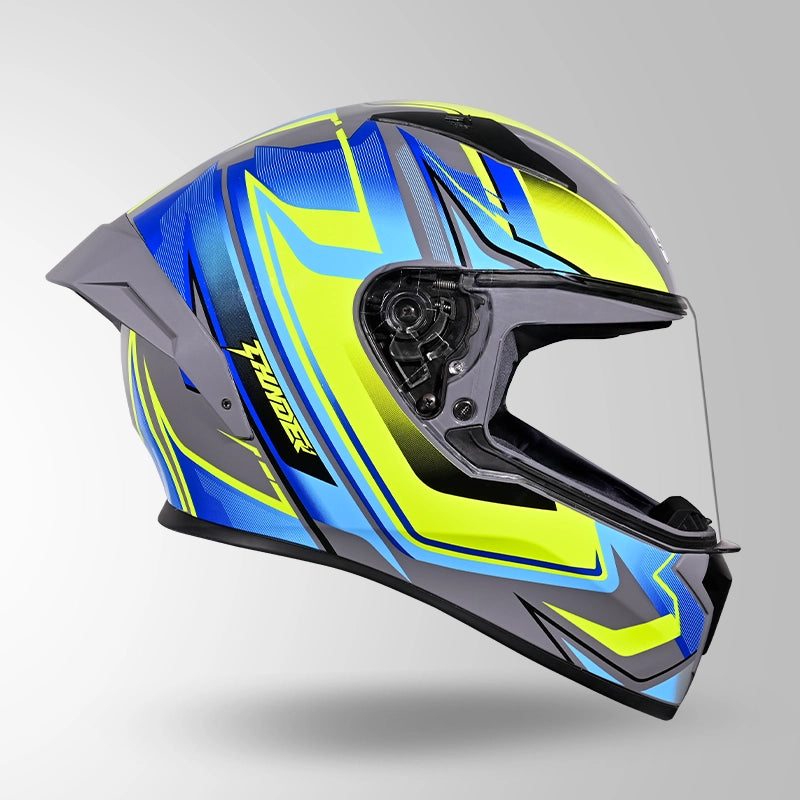THUNDER D9 FLASH DECOR GREY & BLUE