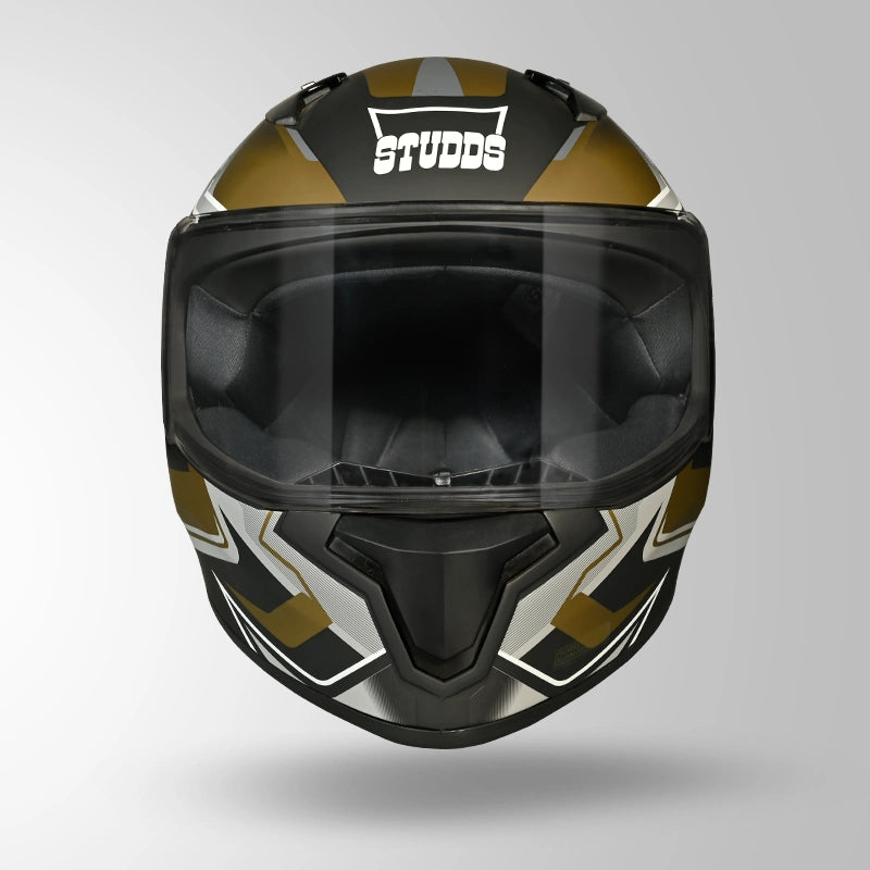 THUNDER D9 FLASH DECOR MATT BLACK & GOLDEN