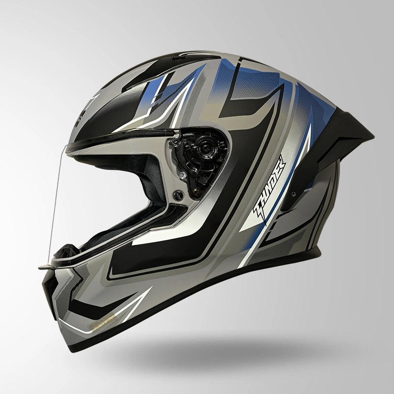 THUNDER D9 FLASH DECOR MATT GREY & GREY