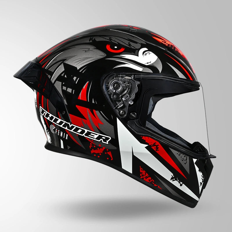 THUNDER FENIX BLACK / GREY & RED