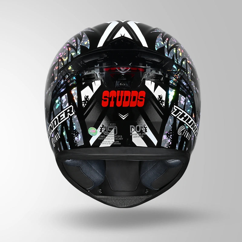 THUNDER FENIX BLACK & WHITE WITH CRYSTAL FOIL