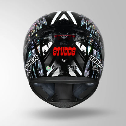 THUNDER FENIX BLACK & WHITE WITH CRYSTAL FOIL
