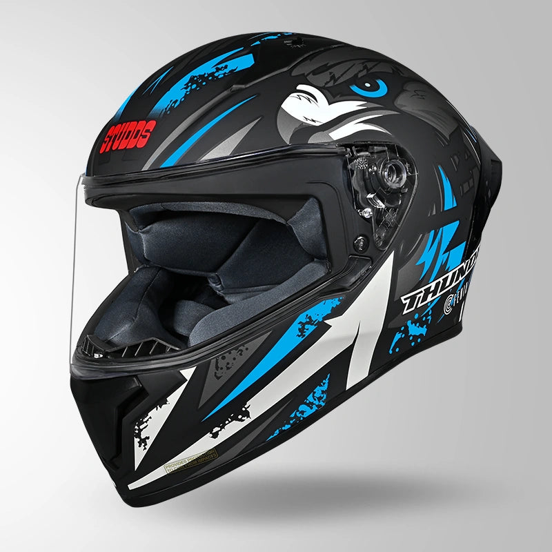 THUNDER FENIX MATT BLACK & BLUE