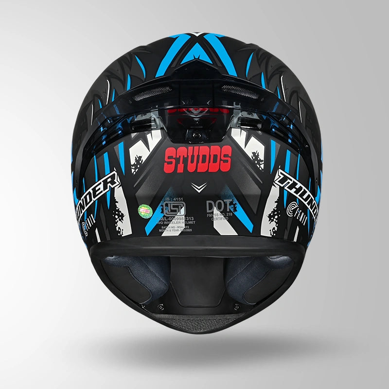 THUNDER FENIX MATT BLACK & BLUE