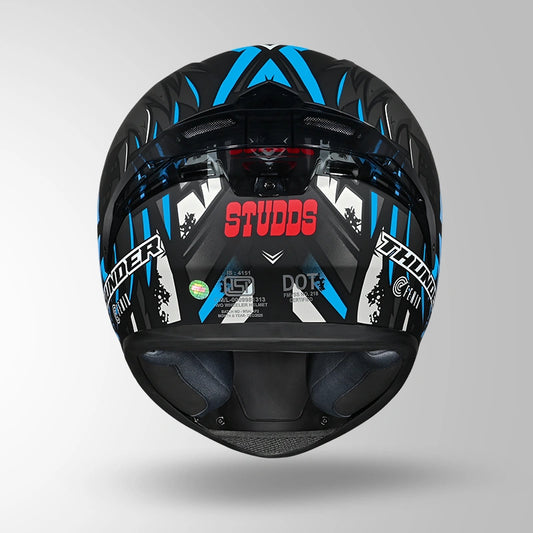 THUNDER FENIX MATT BLACK & BLUE