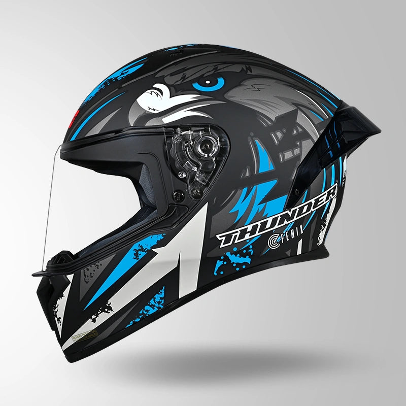 THUNDER FENIX MATT BLACK & BLUE