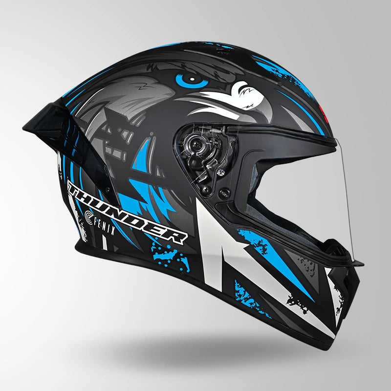 THUNDER FENIX MATT BLACK & BLUE