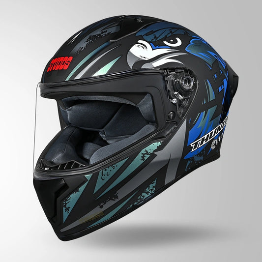 THUNDER FENIX MATT BLACK & CHAMELEON BLUE