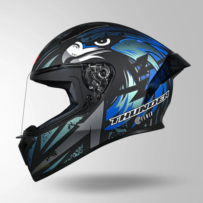 THUNDER FENIX MATT BLACK & CHAMELEON BLUE