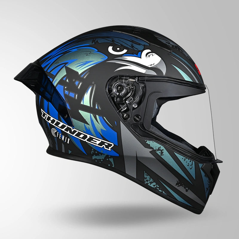THUNDER FENIX MATT BLACK & CHAMELEON BLUE