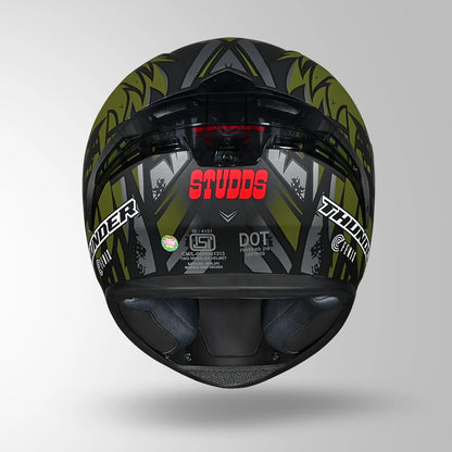 THUNDER FENIX MATT BLACK & GREEN