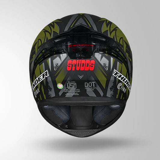 THUNDER FENIX MATT BLACK & GREEN