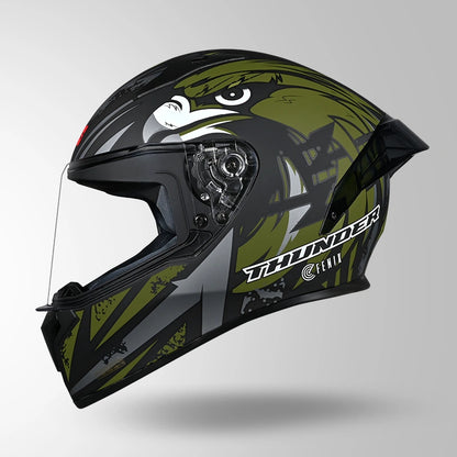 THUNDER FENIX MATT BLACK & GREEN