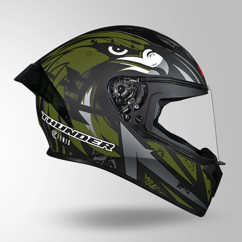 THUNDER FENIX MATT BLACK & GREEN