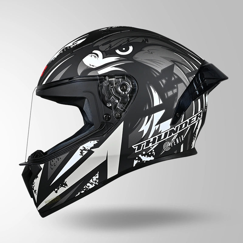 THUNDER FENIX MATT BLACK & WHITE