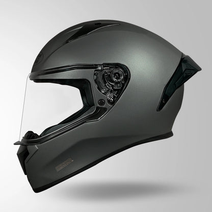 THUNDER MATT GUN GREY WITH SPOILER