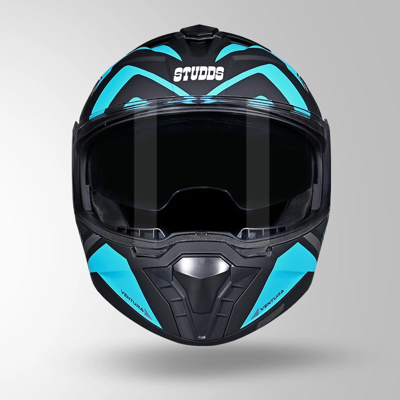 TROOPER D3 VENTURA DECOR MATT BLACK & BLUE
