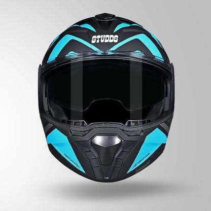 TROOPER D3 VENTURA DECOR MATT BLACK & BLUE