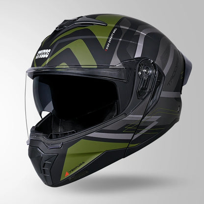TROOPER D3 VENTURA DECOR MATT BLACK & GREEN