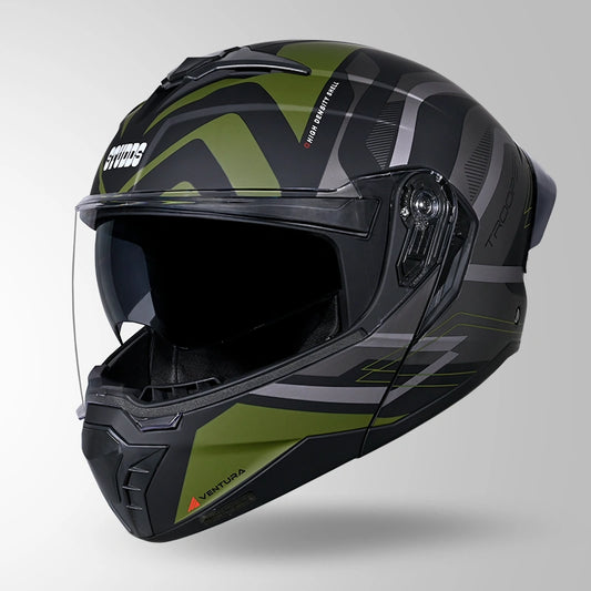 TROOPER D3 VENTURA DECOR MATT BLACK & GREEN