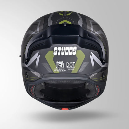 TROOPER D3 VENTURA DECOR MATT BLACK & GREEN