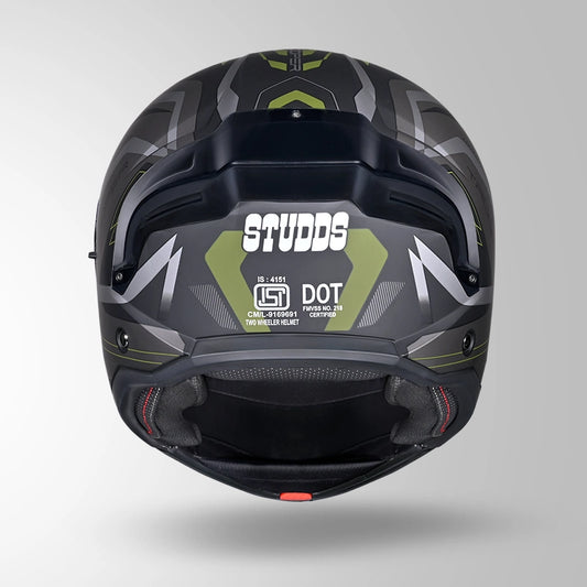 TROOPER D3 VENTURA DECOR MATT BLACK & GREEN