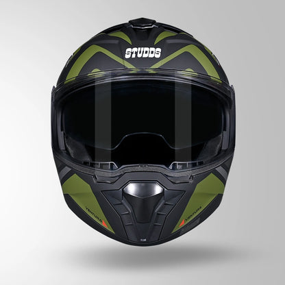 TROOPER D3 VENTURA DECOR MATT BLACK & GREEN