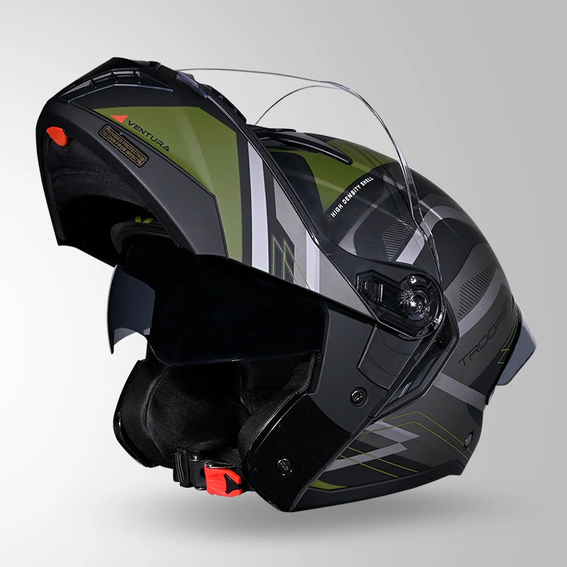 TROOPER D3 VENTURA DECOR MATT BLACK & GREEN