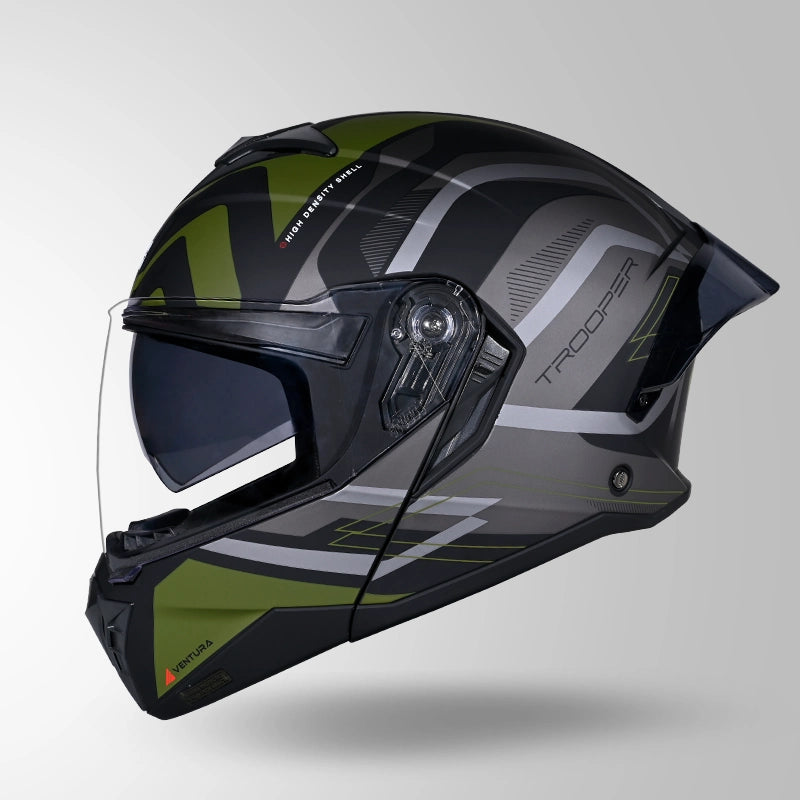 TROOPER D3 VENTURA DECOR MATT BLACK & GREEN