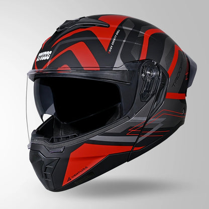 TROOPER D3 VENTURA DECOR MATT BLACK & RED