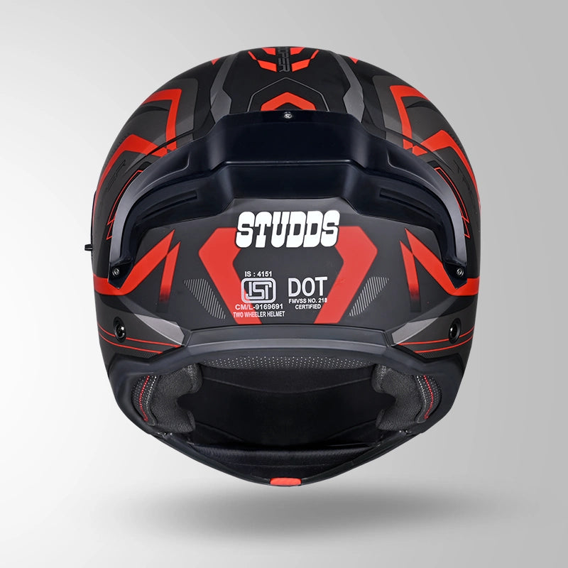 TROOPER D3 VENTURA DECOR MATT BLACK & RED