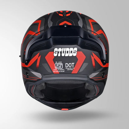 TROOPER D3 VENTURA DECOR MATT BLACK & RED